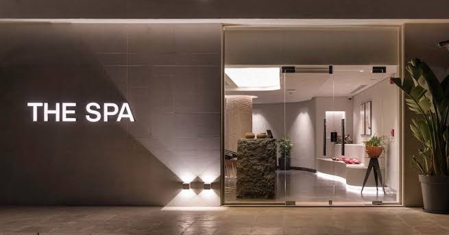 مدخل The Spa في فندق The G، سي شل